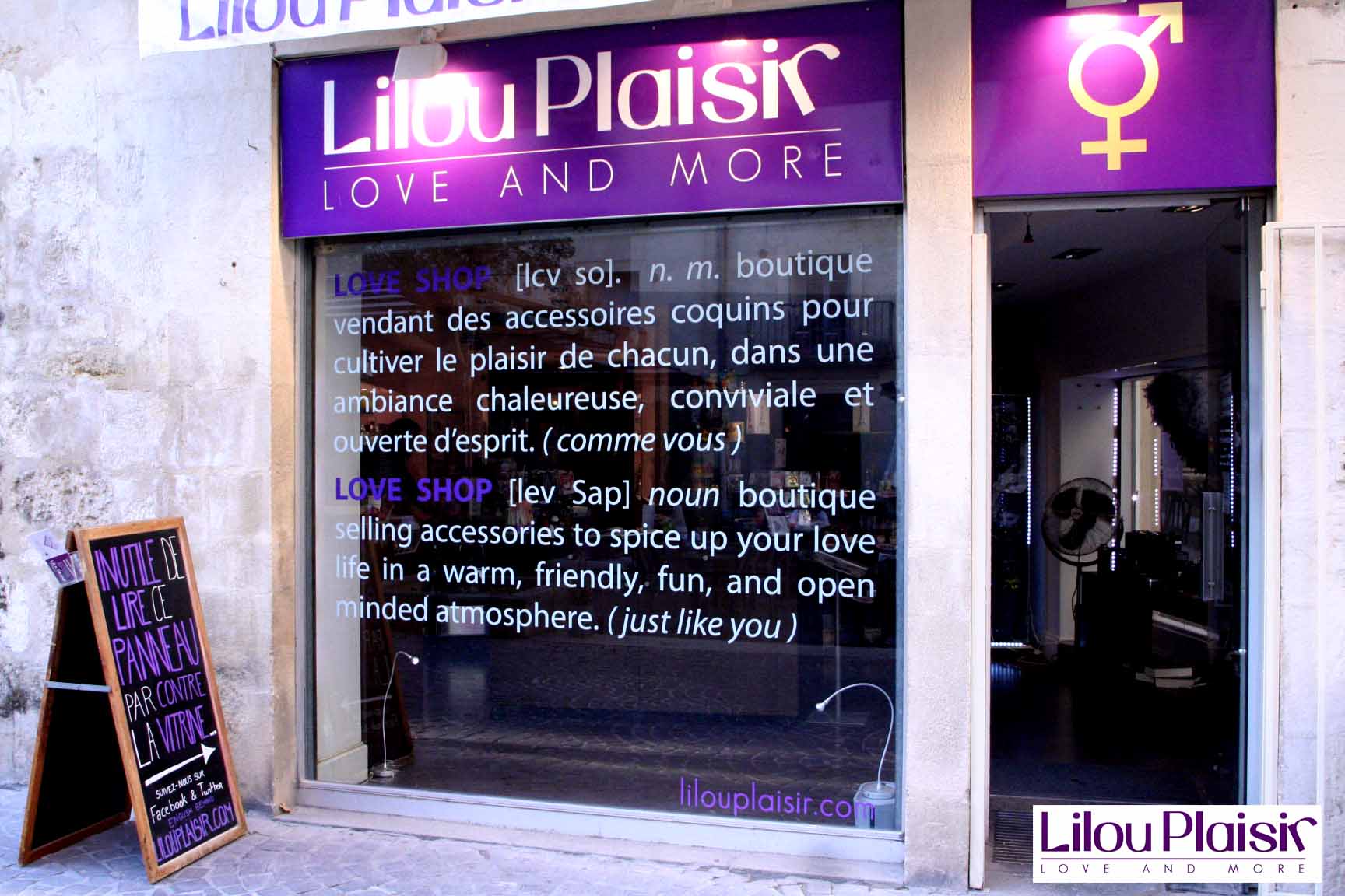 Boutique Lilou plaisir à Montpellier